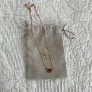 Kendra Scott Gold Drusy Necklace